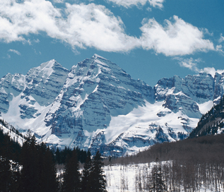 Outside of Aspen, Colorado