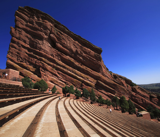 Red Rocks Ampitheater in Morrison, Colorado